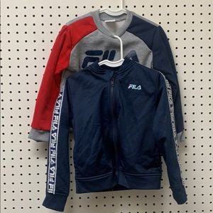 Fila jacket and sweatshirt toddler 3T